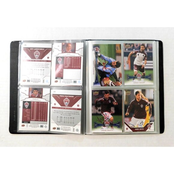 Colorado Rapids Soccer Team Card Binder 15 Cards 8 Autographed - Picture 4 of 7
